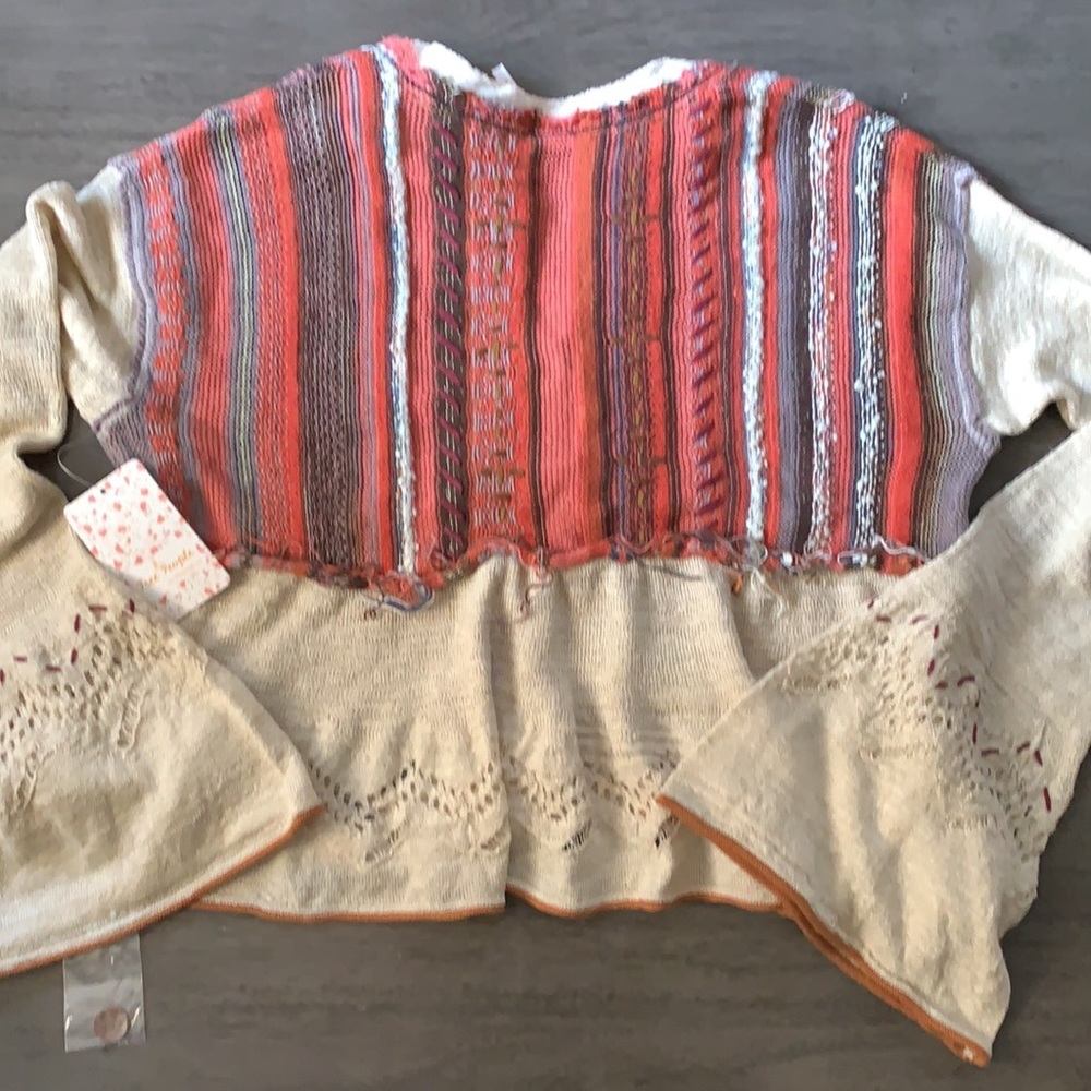 COPY - NWT! FP Free People Meadow Lakes Sweater Sz XS - Picture 7 of 7